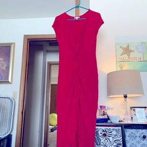 Red dress